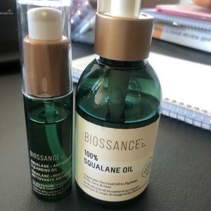 100% Squalane Oil & Cleanser - biossance